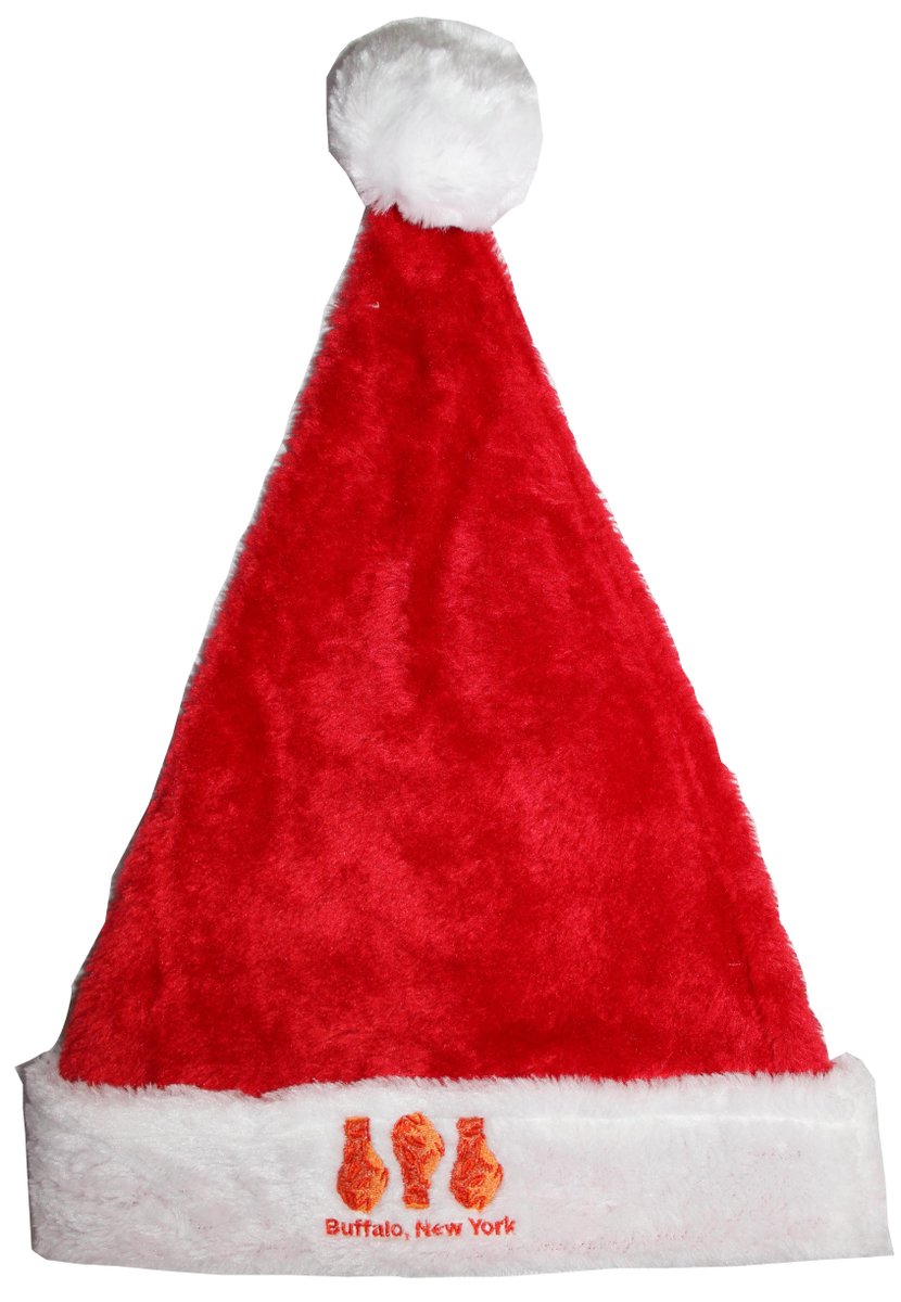 BuffaloWingWear's tweet image. This is on everyone's Christmas List. A chicken wing Santa Hat! #santaHat #hot #GetYours buffalowingwear.com/chicken-wing-s…