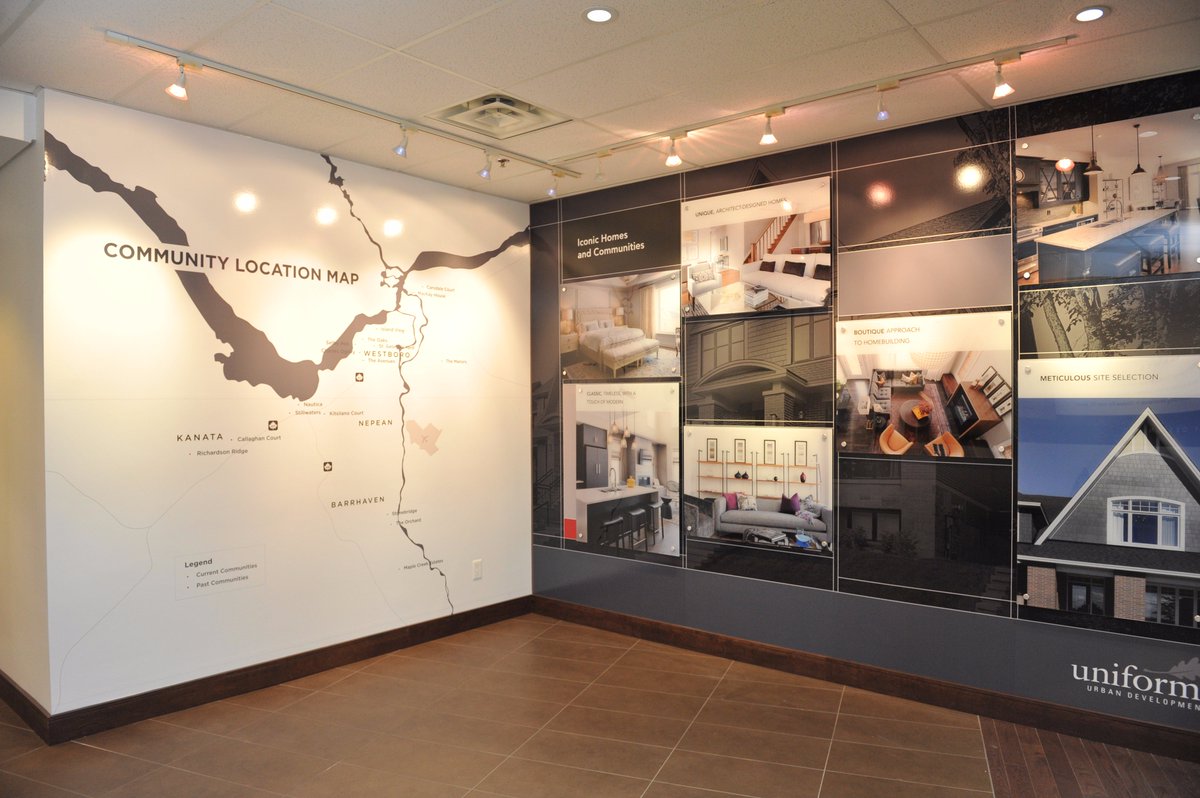 Uniform_Homes's tweet photo. Take a look at the new sales centre at our head office - winner of a #GOHBA #SamAward #Ottawa with @TruedotDesign https://t.co/VpWrV1CjvZ