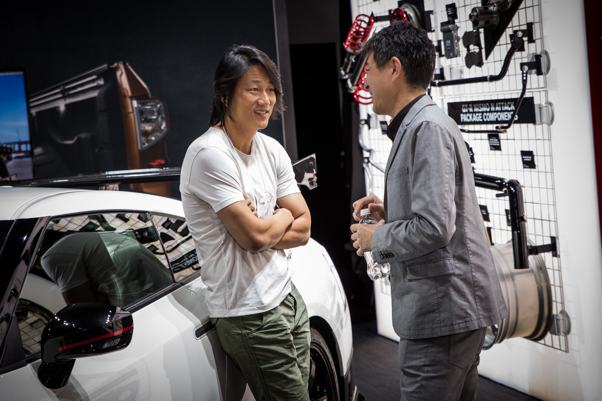 Nissan Sungkang Stopped By To Chat With Hiroshi Tamura About The Gtr Nismo N Attack Semashow Sema15 Fastfriday T Co Vchpbi8czc Twitter