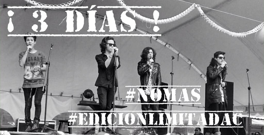 FCOEdiclimitada's tweet photo. SOLO TRES DÍAAAS. SOLO #3DIAS PARA #NOMAS Ya casiii 😁😁😁 !!! https://t.co/ZHtf3KONbo