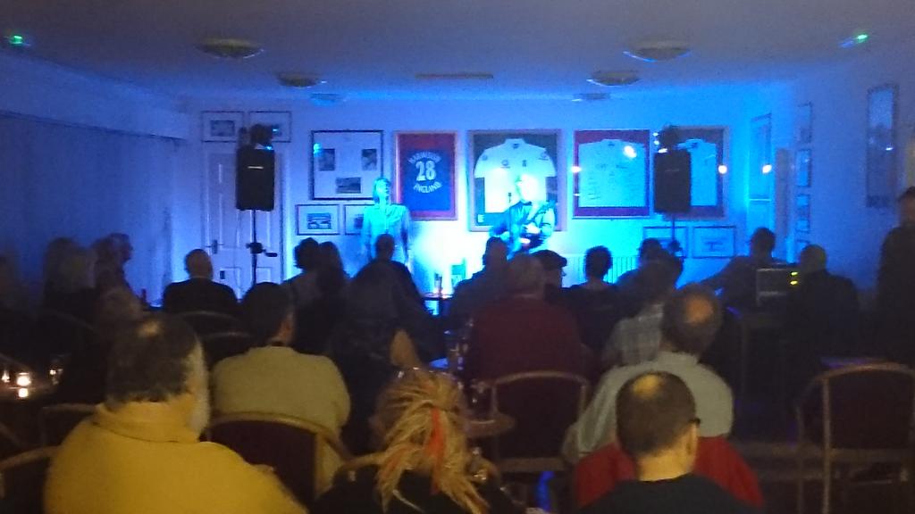 #GregsonandSimcock Home &amp; Away &amp; Back Again #AshingtonFolkClub and sounding great.