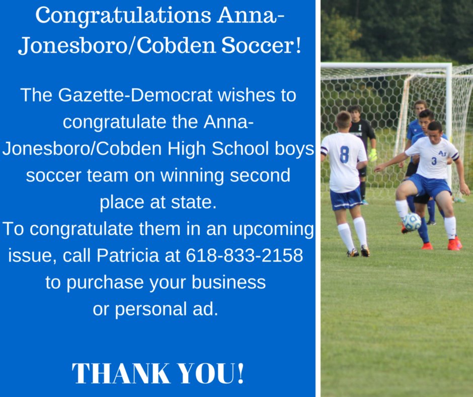 gazettedemocrat's tweet photo. @AJWildcatSoccer https://t.co/fGqiCwfbf2
