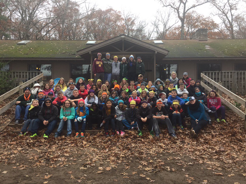 Room37Tweets's tweet photo. Final #burrrcamp2015 "family photo". We're boarding busses now and are on track to be home to Bursley about 12:30! https://t.co/KfTsi3QOuX