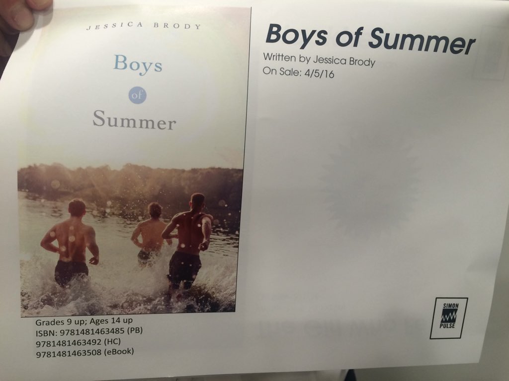 Boys of Summer by <a href="/jessbrody/">Jessica Brody</a>. Perfect read for fans of Jenny Han! <a href="/nicolemellul/">Nicole Ellul</a> #sskidspreview <a href="/SSEdLib/">S&S EducationLibrary</a>