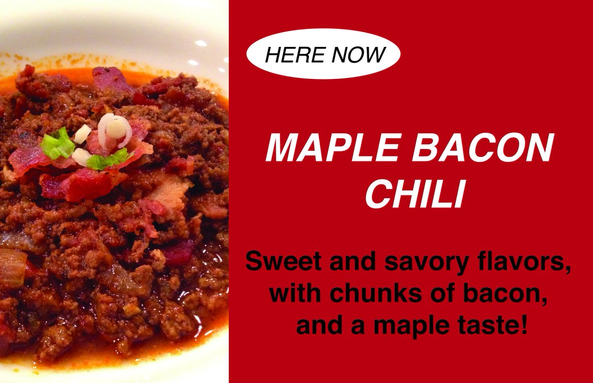 bestchiliever's tweet photo. Look at it, in all of it's beauty. #maplebacon #chili #SHOC https://t.co/9v6RyTyyVI