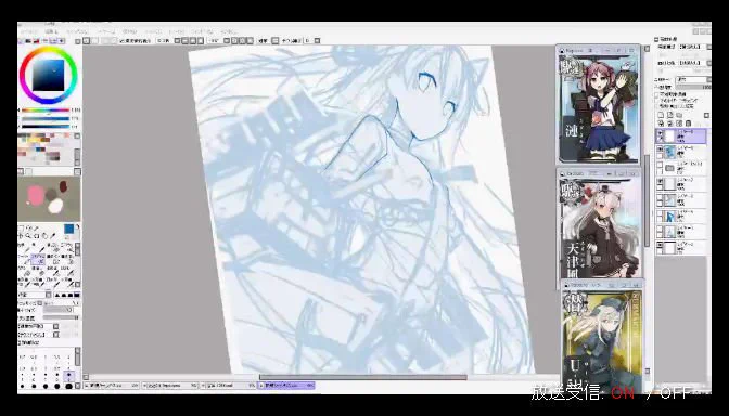 【ニコ生放送中】 コミケ受かったんで艦これ絵描きます https://t.co/nkaxVixyyc #co2145109 