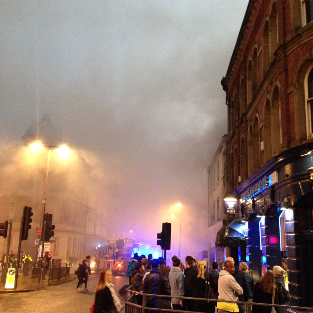 leedskerala's tweet photo. #fire near #krikgate #market in #Leeds City centre.!! https://t.co/wKItxy4W5N