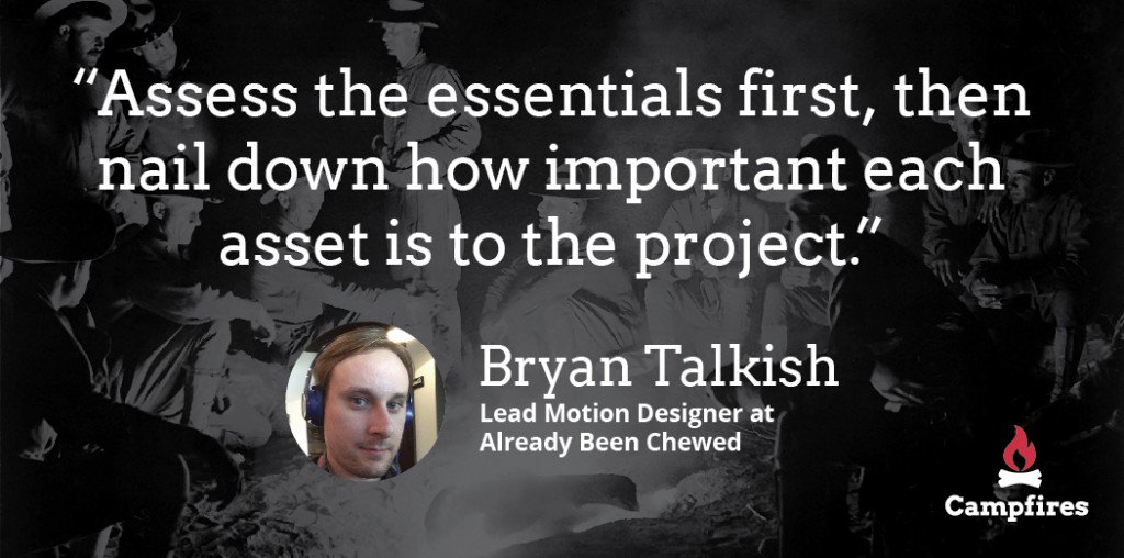 campfiresio's tweet photo. Today we're talking with Bryan Talking, Lead Designer at Already Been Chewed!

https://t.co/TcbZfXO3kC https://t.co/aNolzzwwxj