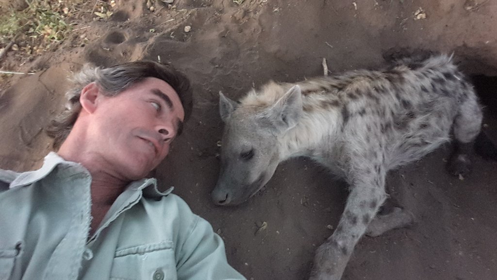 Just been with my little friend, Tumelo. She looks good AND we'll fed!