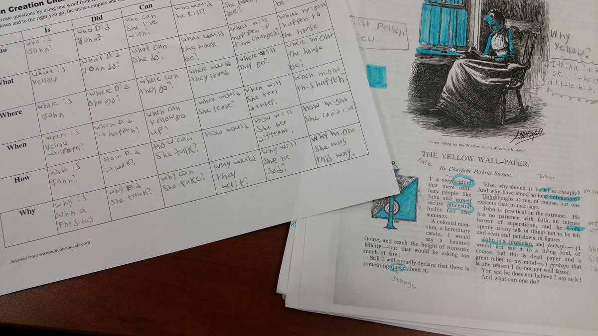 ChisholmTrailHS's tweet image. Annotating with the best!!! @rebelbek #developingownquestions #highlevelthinking @LParkerEdD #proudmamabarnes