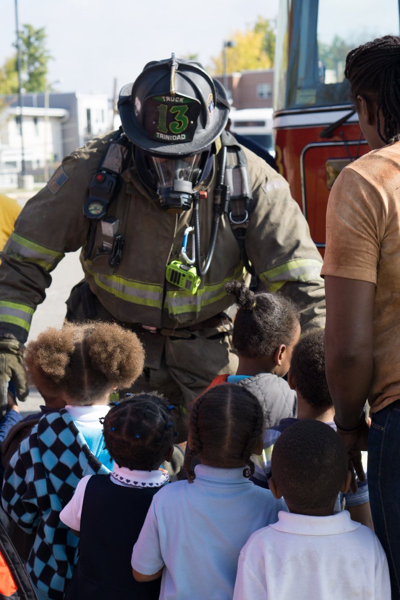MinerElementary's tweet photo. #PreK - K had a visit from @dcfireems today!! #weRminer #LearningExtensions #CommunityLearning #LearningSafety https://t.co/PGJCWVYHHd