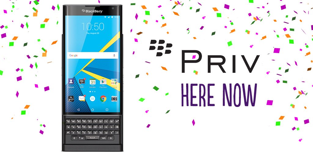 TELUS's tweet photo. The world’s 1st #Blackberry secure smartphone powered by Android is now at TELUS #PRIV: https://t.co/oDjByK6qZZ https://t.co/vmmrs9mYyY