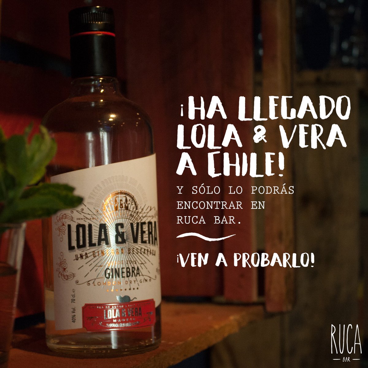 Lola y Vera ya está en Chile y SÓLO lo puedes probar en Ruca Bar!! A qué esperas? <a href="/SantamaniaChile/">SANTAMANÍA Chile</a>