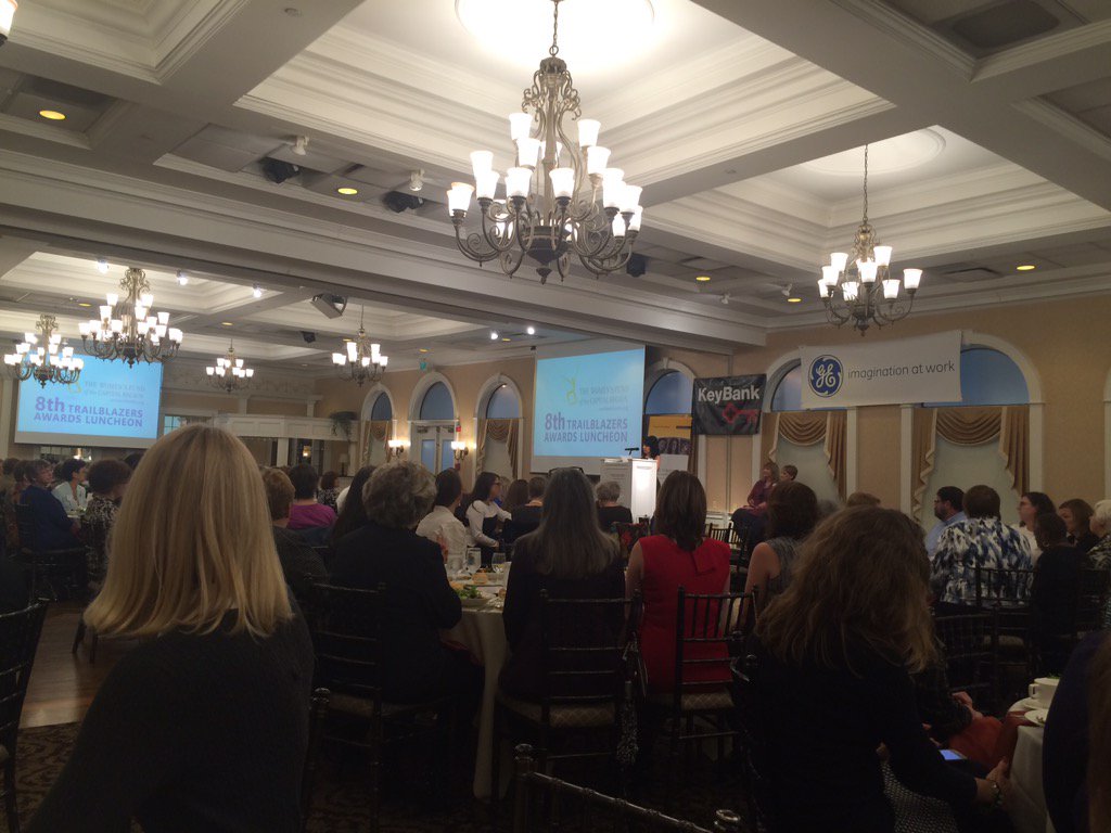 It's a full house for the Women's Fund to honor 3 amazing #Trailblazers #WFinspire