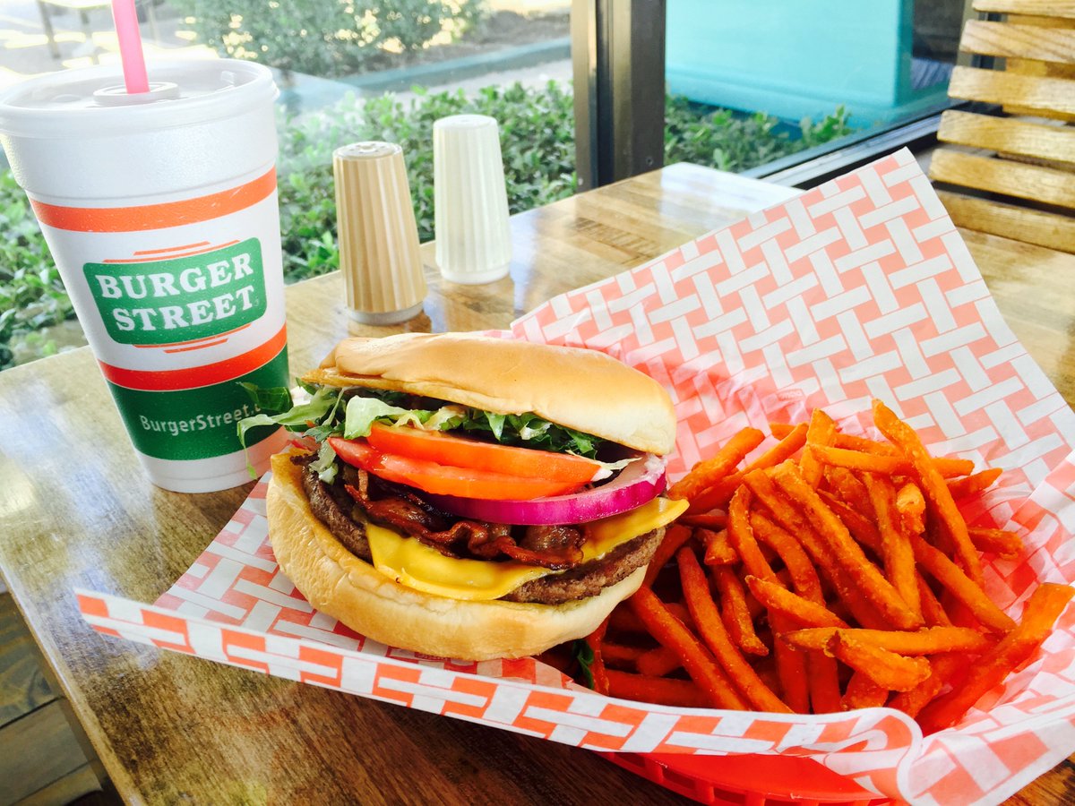 Nothing satisfies like a Burger Street burger. #TGIF! How do like yours?