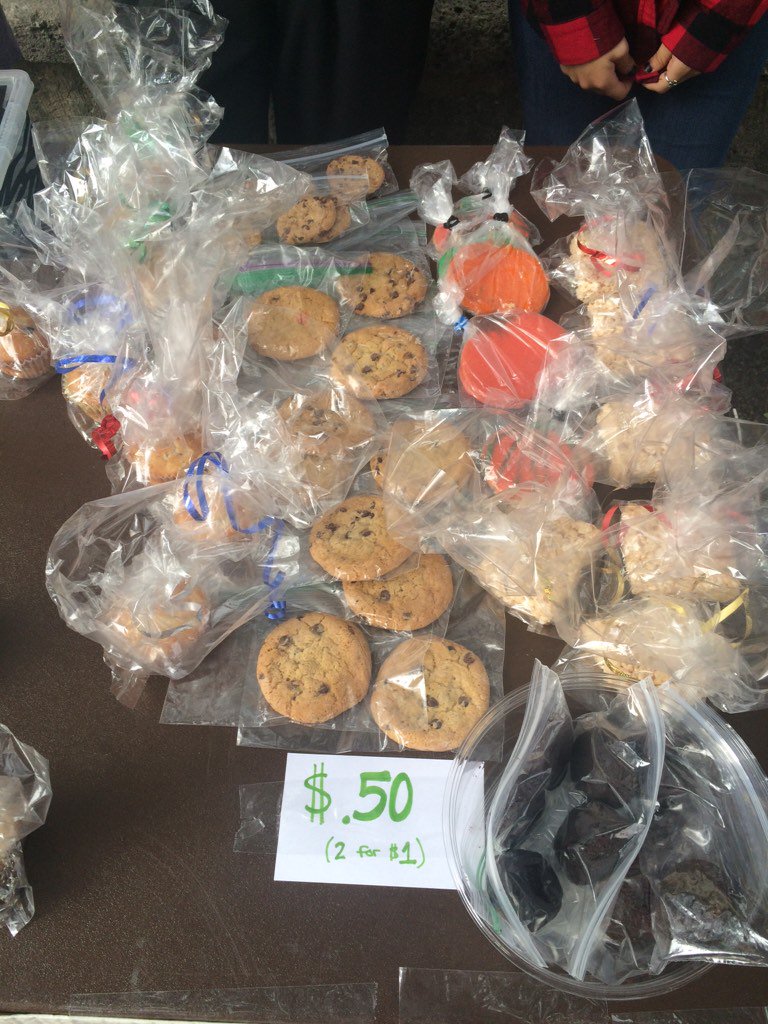 TexasWBA's tweet photo. Don't forget about our bake sale today on the West Mall! Cookies are 2/$1. https://t.co/pNbkyyIWih