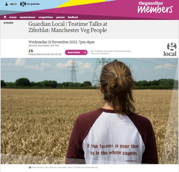 kindlingtrust's tweet photo. Join us, @MancVegPeople &amp; @gdnmembers on 11th Nov to discuss good food: https://t.co/S46REVk1a8 #Manchester https://t.co/d6GEWmCl1z