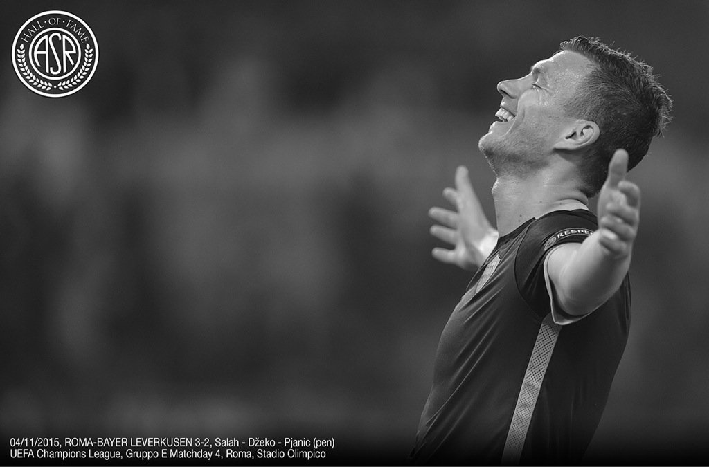 #RomaFoto #BestShot
04/11/2015, ROMA-BAYER 3-2, Salah - Dzeko - Pjanic, Champions League 2015/16, Stadio Olimpico