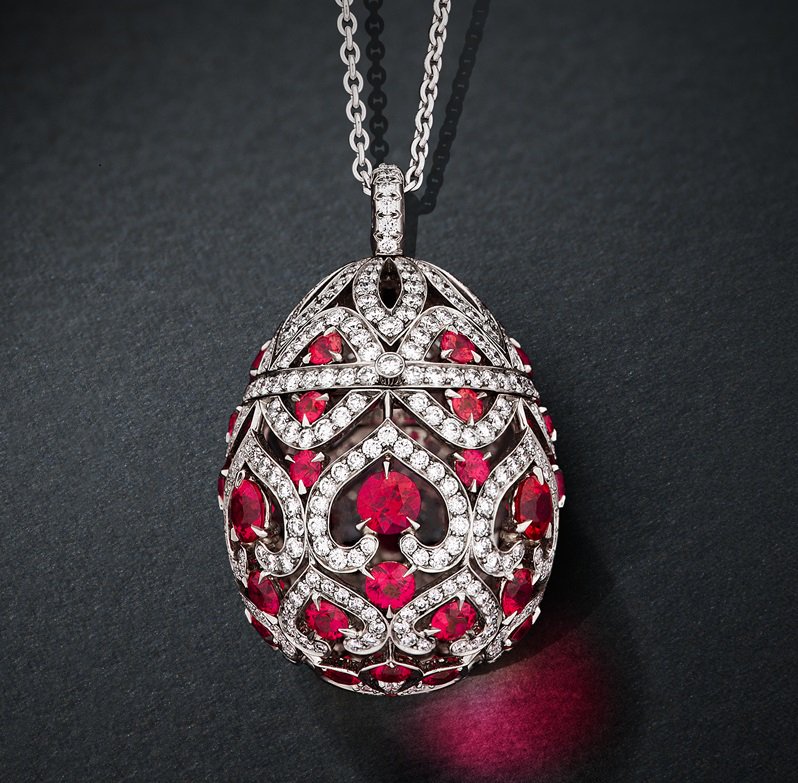 This iconic #FabergeEgg comes in ruby, emerald, amethyst and diamond versions to sparkle this season #FabergéFriday