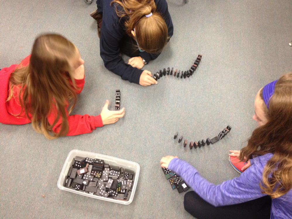 MrsVNeumann's tweet photo. We learned to subtract integers, so now for some domino fun! #engageD64 #play2learn https://t.co/mHGltN8wPk