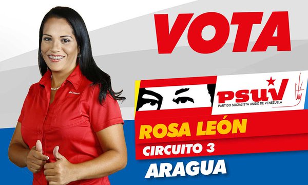 Rosa León Brabo (@rosaleonpsuv) on Twitter photo Retweeted ROSA PA' LA ASAMBLEA (<a href="/Circ3Araguapsuv/">CON LA MORAL INTACTA</a>):
Vota asi: Rosa León circuito 3 Aragua fb.me/4cXFxXP3w Retweeted ROSA PA' LA ASAMBLEA (<a href="/Circ3Araguapsuv/">CON LA MORAL INTACTA</a>):
Vota asi: Rosa León circuito 3 Aragua fb.me/4cXFxXP3w