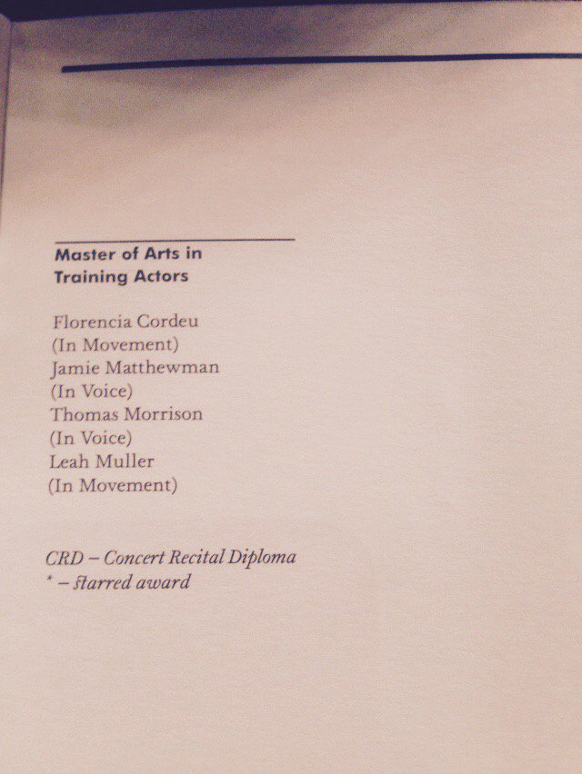 guildhallschool's tweet photo. Rather than type out all names, here they are in 4 simple pictures. Thumbs be needin' a rest here #GuildhallGrad2015 https://t.co/VuNW8GWSgB