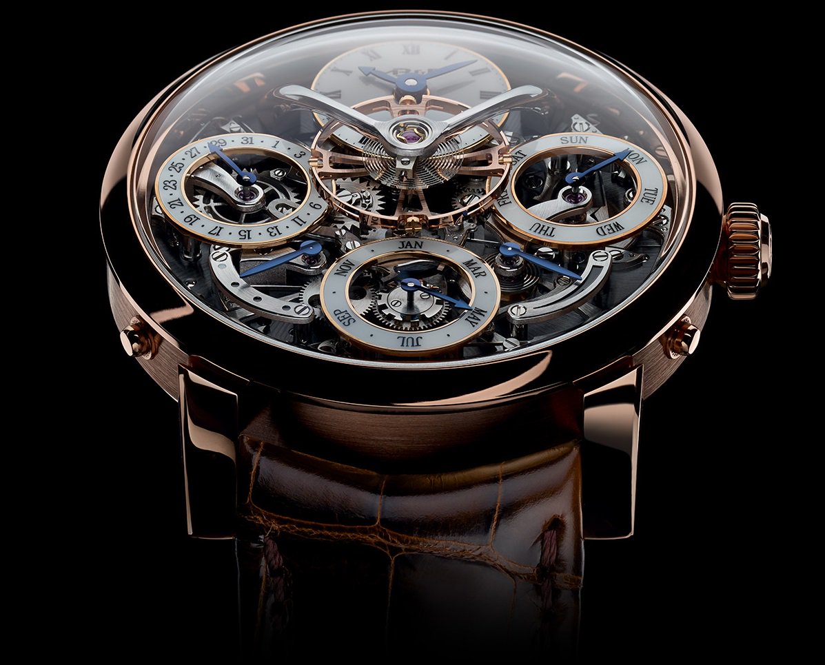 New watch by #MBandF. Perpetual calendar presented in artistic way.
bit.ly/1Mgns1r
#luxury #watches