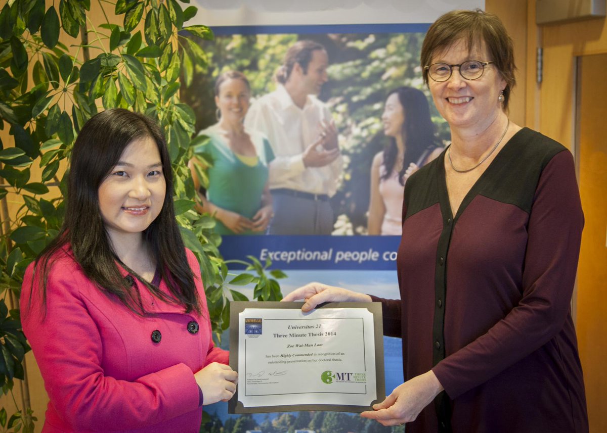 UBC's tweet photo. .@UBCGradSchool student places 2nd in global Three Minute Thesis competition. https://t.co/6iR3YUYJVH #UBC https://t.co/rGf1LsVibZ
