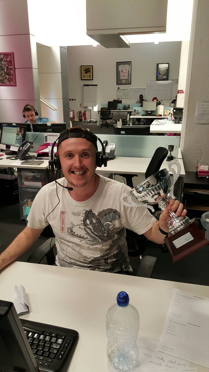 VoiceMobile's tweet image. Danny Shelton is our Star of the Month! Keep spreading that positivity into the team :D #TeamVoice