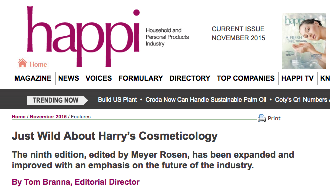 chempubco's tweet photo. "Just Wild About Harry’s Cosmeticology 9th Edition" HAPPI Review by Tom Branna https://t.co/uM6KRwEqx3 https://t.co/As81BA3Yhd