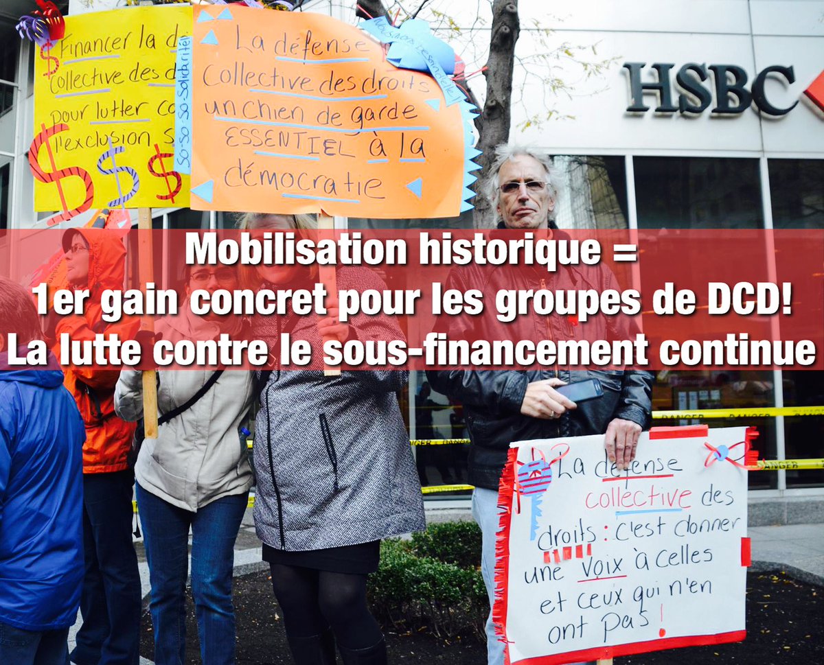 FRAPRU's tweet photo. 1er gain de la grève #2et3Nov: renouvellement des ententes de financement des groupes #DCD https://t.co/tBz1A7gieS https://t.co/QR3TGHQitG
