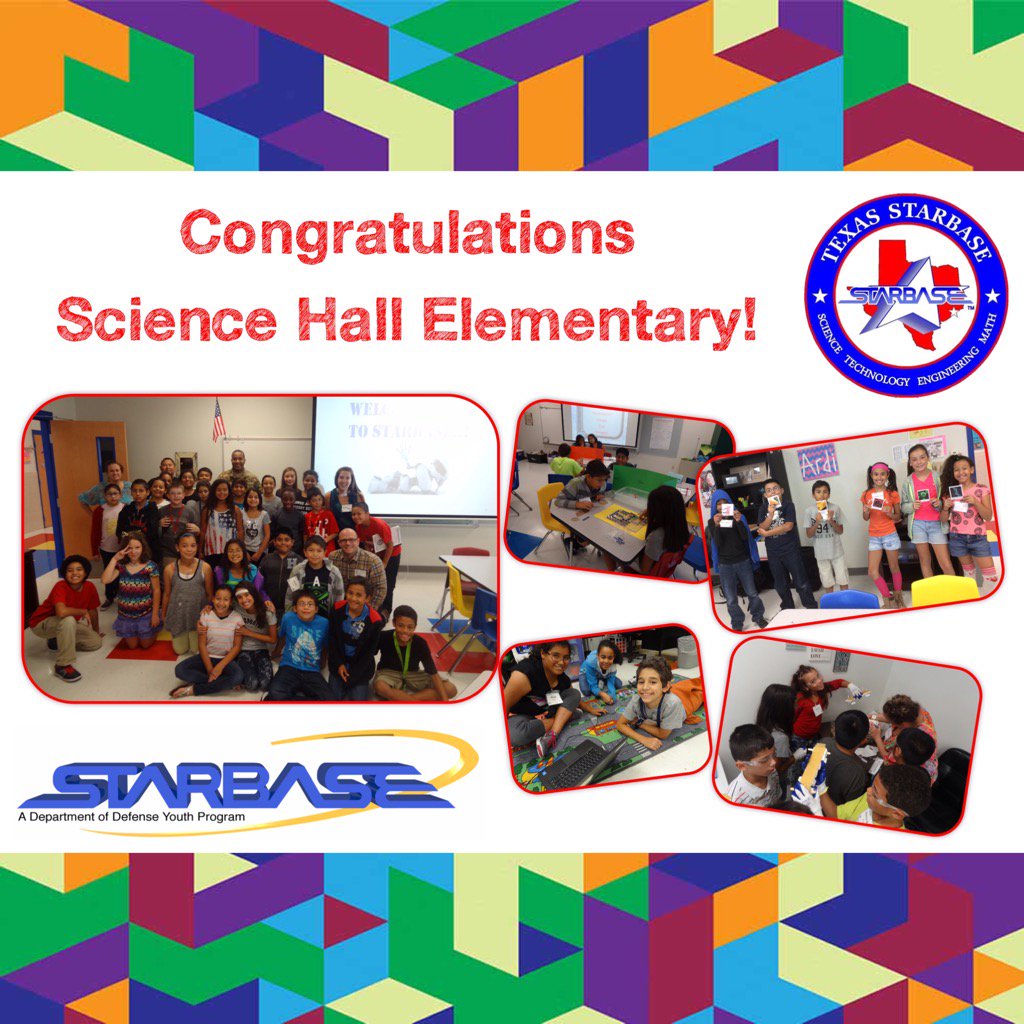 STARBASEAustin's tweet photo. Way to go #ScienceHallSuns Class B for graduating from #STARBASEAustin! #STEMRocks https://t.co/xXkh5DK9Cb