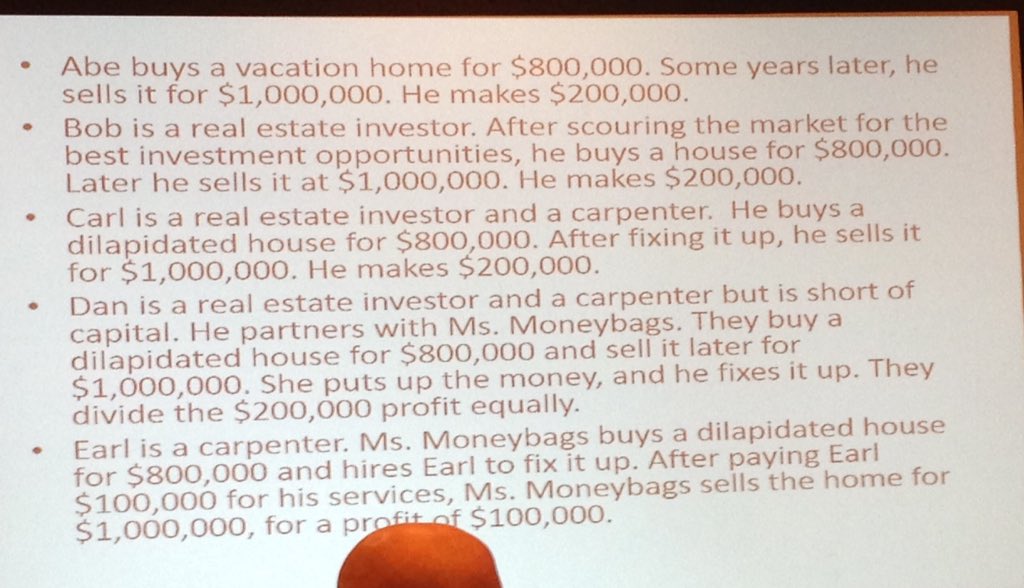 cubegrl's tweet photo. Greg Mankiw's keynote includes a pop quiz & economists can't agree on an answer #econteach #WhenInDoubtChooseC https://t.co/P67RgJErYO