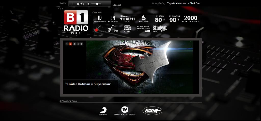 Thank you B1 listeners for following us. Unfortunately our journey as b1radio comes to an end. Thanks for listening