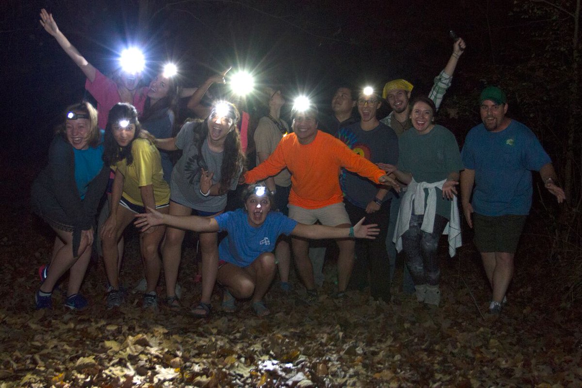 OutdoorUNA's tweet photo. OAC's Night Hike! Get out and enjoy the night too! https://t.co/gdShxRs8U7