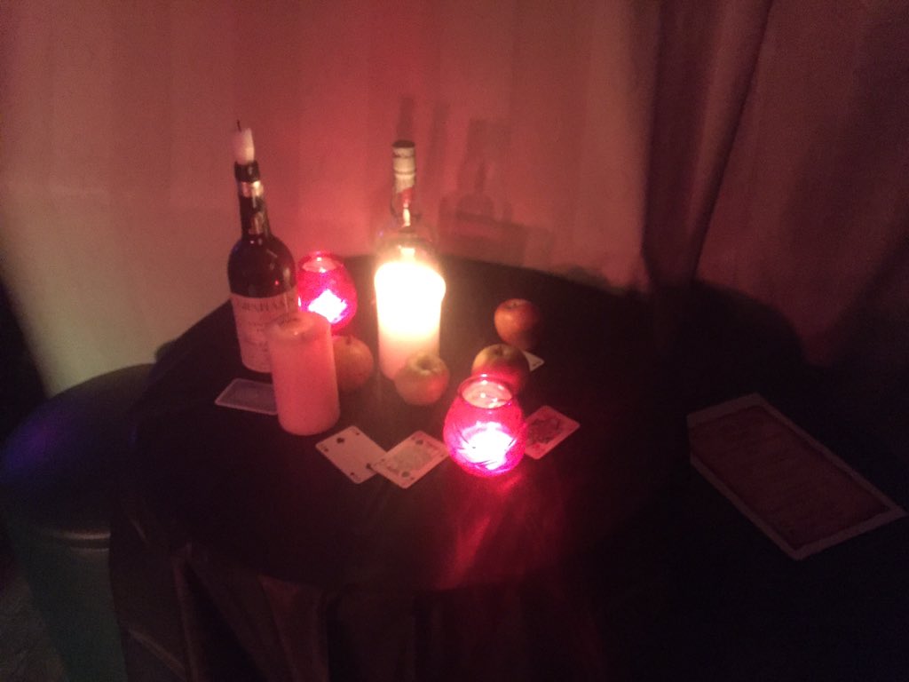 deadlywinters's tweet photo. Do you dare to sit at the table in the corner? Tweet us your photo tonight. #deadlywinters #tableinthecorner https://t.co/TcplhNOQAu