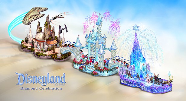 Just Announced: #Disneyland60 float to appear in 2016 <a href="/RoseParade/">Rose Parade</a> on January 1! di.sn/6010BPN0p