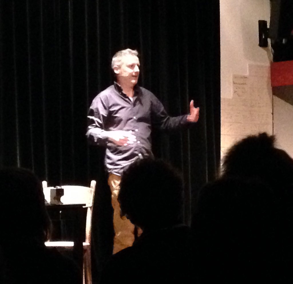 Jaaaa we zijn begonnen! <a href="/berrylussenburg/">Berry Lussenburg</a> try out 'De Drenkeling' #Vorden