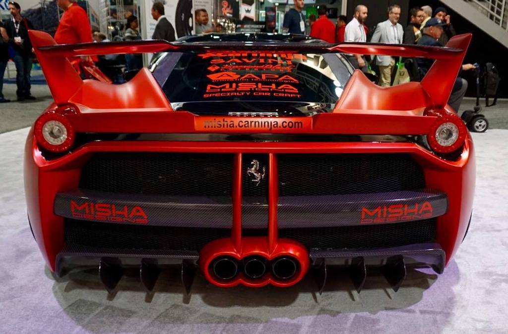 BodykitChannel's tweet photo. #ferrari #bodykit #custom #mishadesigns #carswithoutlimits  #utah #utahcars #utahtrucks #utahdetailing #sema #sema2… https://t.co/0r8fBQo9eD