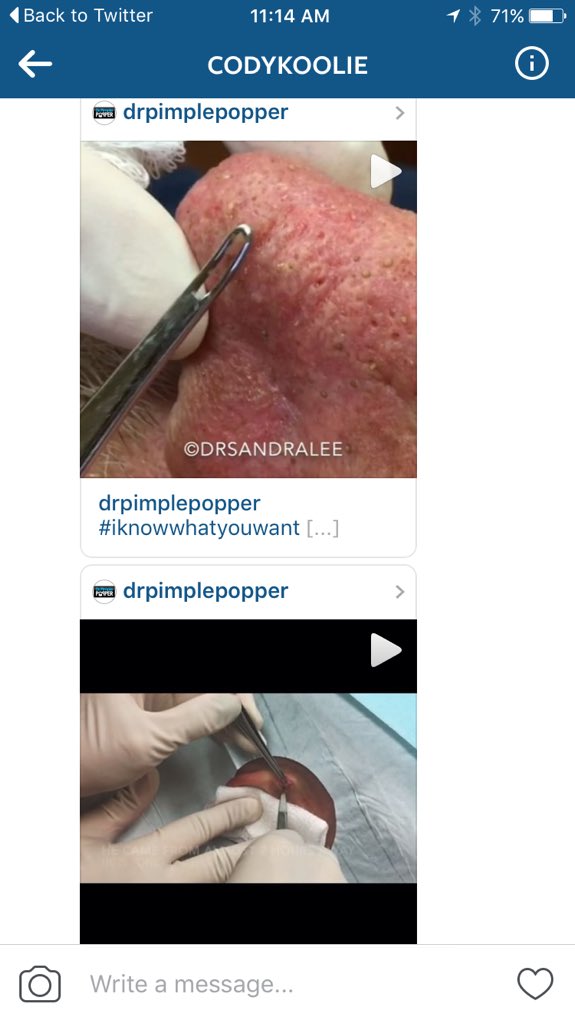 xoxoaliea's tweet photo. The things Cody sends me on Instagram. #weredisgusting https://t.co/PBGIcloAGm