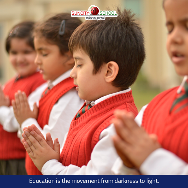 #Education is the movement from darkness to #light. We believe in this. Do you?