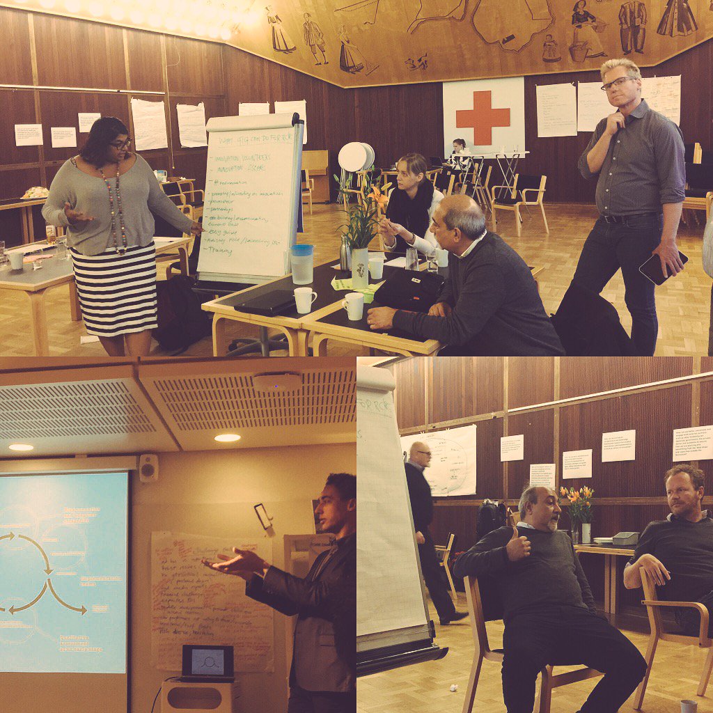 linetha's tweet photo. Great connecting w #redinnovation colleagues @danskrodekors. Invaluable contributions from @gquaggiotto @JesperC_ https://t.co/ic1EXNslqD
