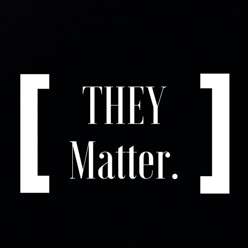 Please check out the THEY Matter campaign on YouTube! Search Cameron Miller Presents and it's the top video 👍🏻❤️