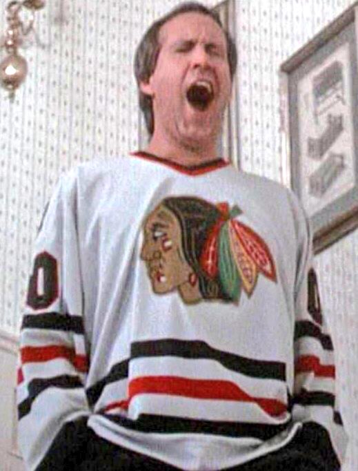 Chicago History ™️ on Twitter: "How do you prefer your Clark Griswold: # BlackHawks or #Bears ? #ChicagoHistory https://t.co/bwMOGqawgg" / Twitter