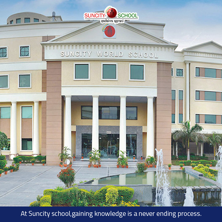 At Suncity school,gaining #knowledge is a never ending process.