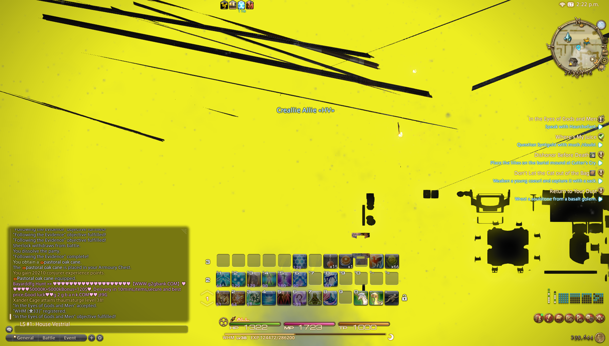 I have to question the art style in this new zone.