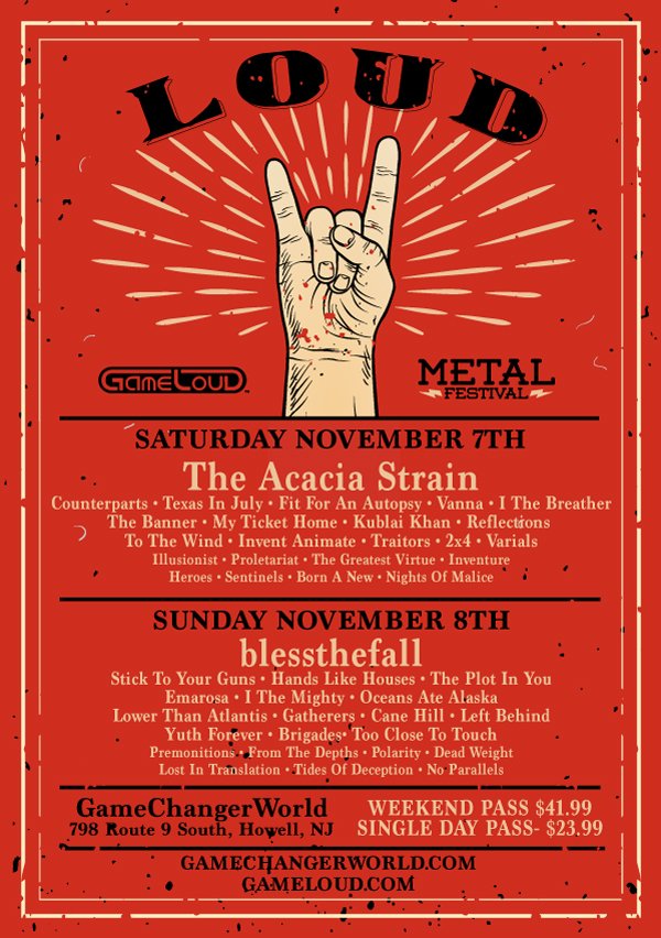 TOMORROW! LOUD is taking over @GameChangerWrld! Did you get your tickets yet?!

ticketf.ly/1IWHzzj