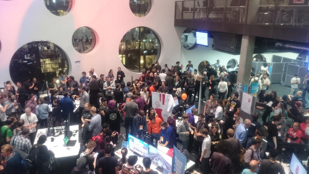 BBC_News_Labs's tweet photo. In the thick of it! #mozfest2015 https://t.co/GwynmvSeUW