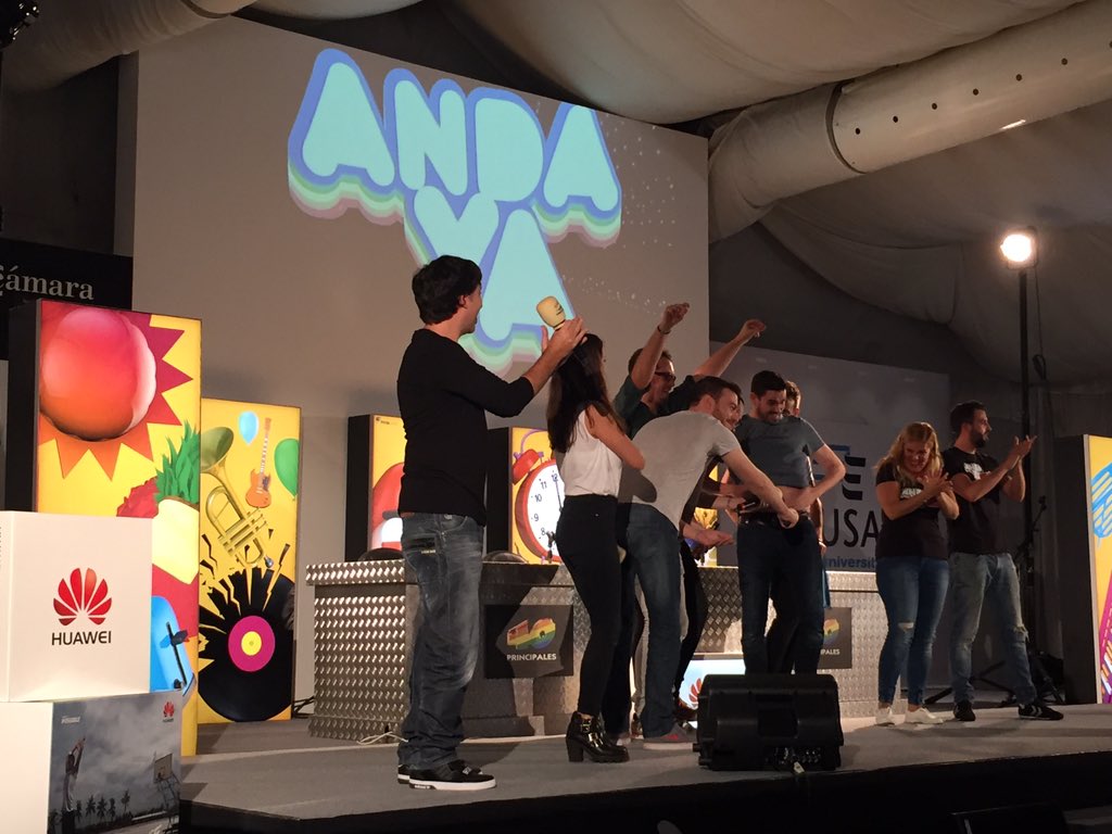 Oliveros40's tweet image. Ya la están liando @40Andaya en @CampusEUSA