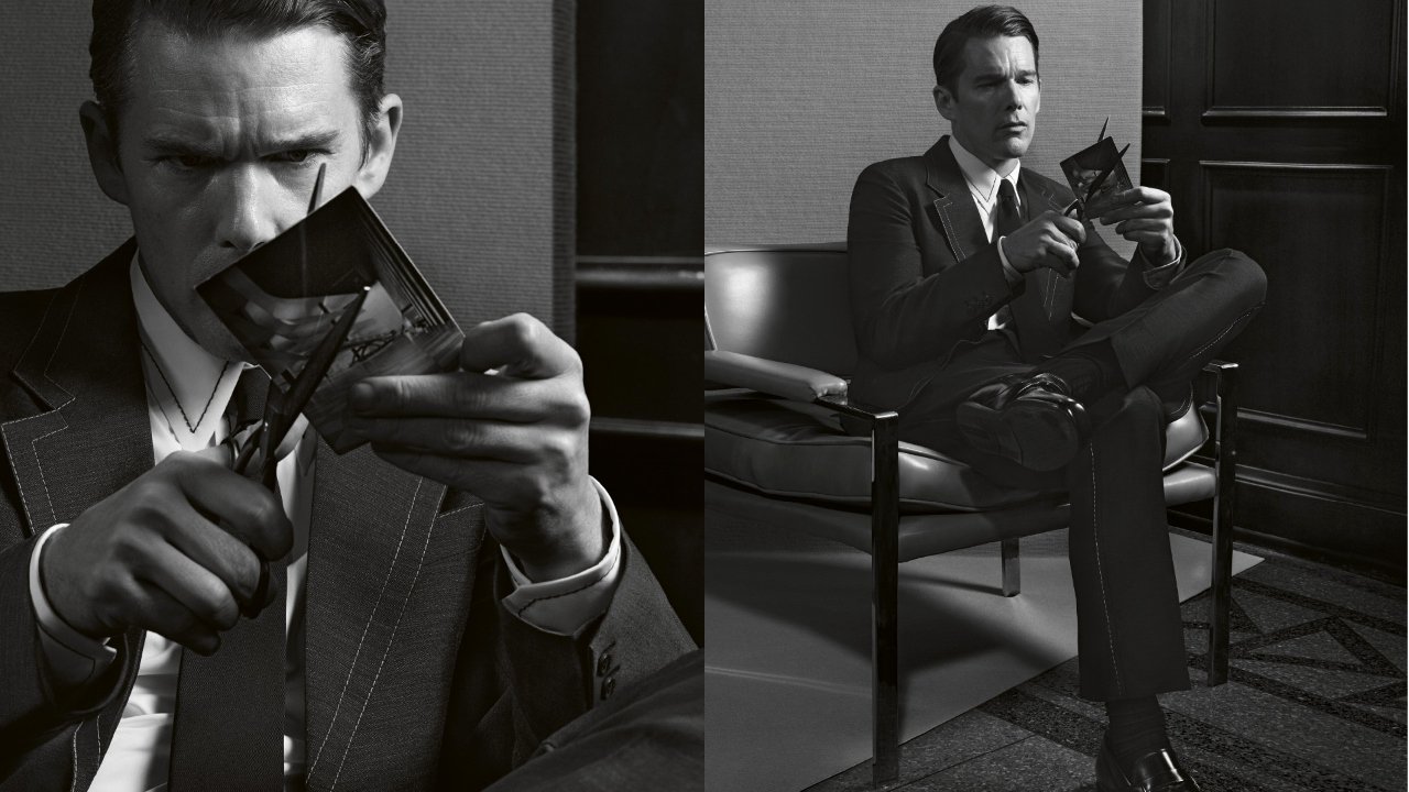 Lofficielmexico: Happy Birthday Ethan Hawke! El actor es parte del universo de prada en la campaña  